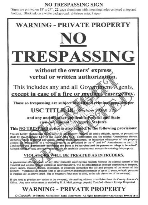 How To Write A Certified Letter For Trespassing Pollutionvideohive