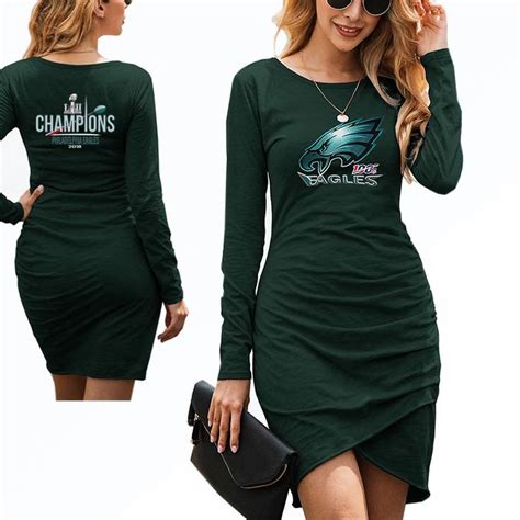 Nfl 100 Philadelphia Eagles Dresseagles Womens Dress 3 Colors