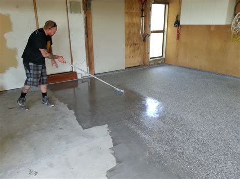 Garage Floor Paint Or Coating Concrete Floor Coatings And Resurfacing