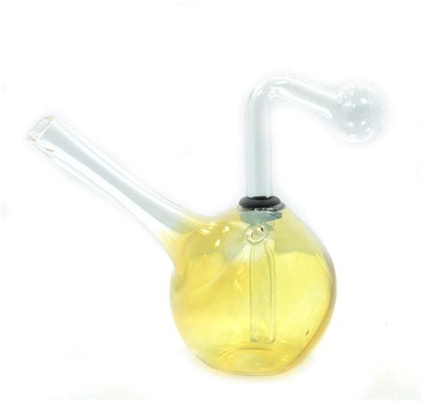 Glass Color Change Oil Burner Bubbler Pipe Wax Thick Heavy Glass