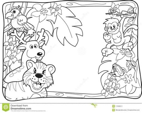 Brilliant Picture Of Jungle Animal Coloring Pages With Images