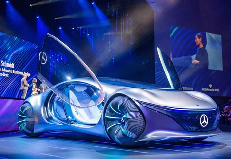 Watch Mercedes Benz S Avatar Inspired Concept Car Drive Without A