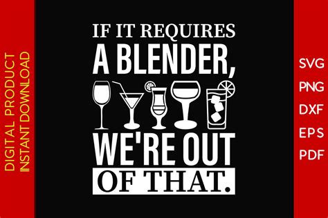 Bartender Quotes Svg Cut File Graphic By Creative Design · Creative Fabrica