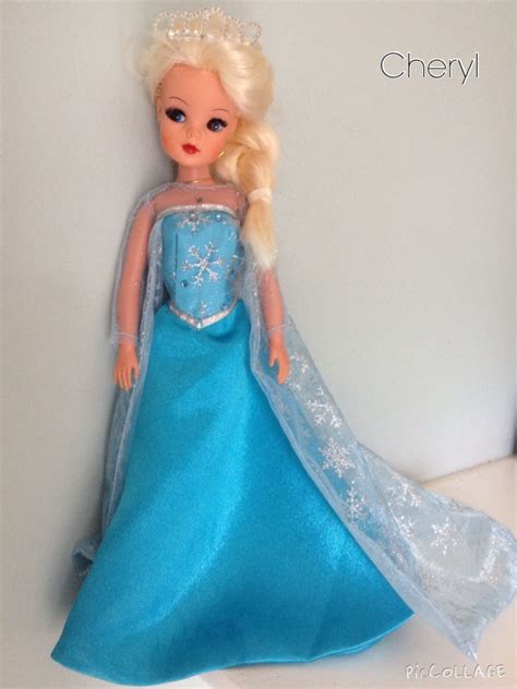 Rerooted Sindy As Elsa From Frozen Tammy Doll Sindy Doll Pretty Dolls Elsa Frozen Favorite