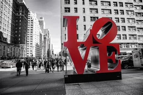 Love Sculpture In New York Free Stock Photo Public Domain Pictures