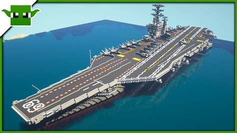 Minecraft Aircraft Carrier Inspiration Series W Keralis Youtube