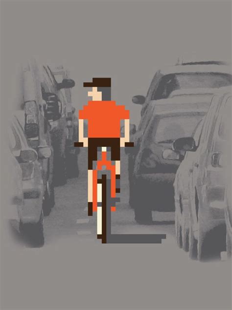 Bicycle Graphic Design Pixel Art Bike Art Bicycle Art