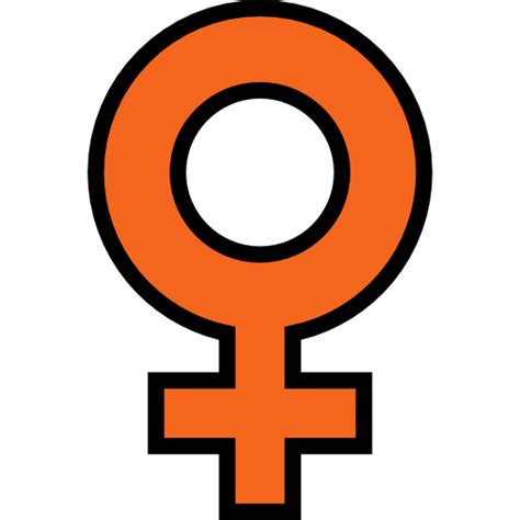 Gender Symbol Girl Signs Femenine Female Shapes And Symbols