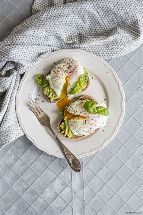 Quick Millennials Smashed Avocado With Poached Egg Food Photography