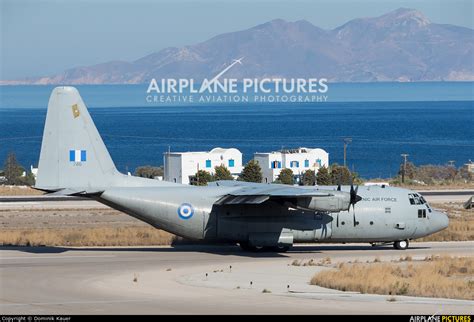 746 Greece Hellenic Air Force Lockheed C 130h Hercules At Santorini