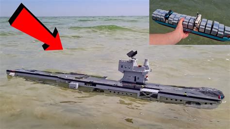 Do Lego Boats Float In The Sea 2 Youtube