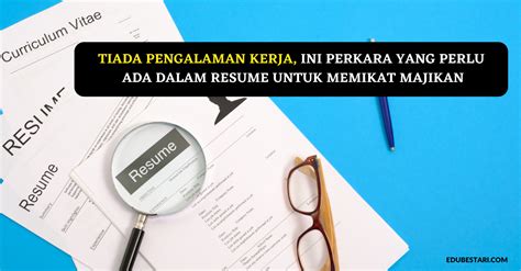 Glints merangkum secara lengkap ulasan mengenai kedua berkas ini beserta perbedaanya. Tiada Pengalaman Kerja, Ini Perkara Yang Perlu Ada Dalam ...