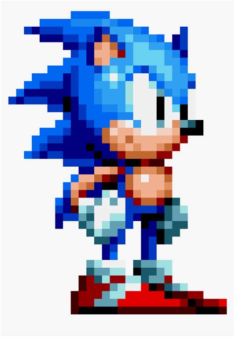 Sonic Mania Pixel Art HD Png Download Kindpng