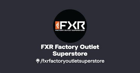 Fxr Factory Outlet Superstore Linktree