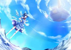 Cirno Touhou Absurdres Highres Third Party Edit Blue Eyes Blue