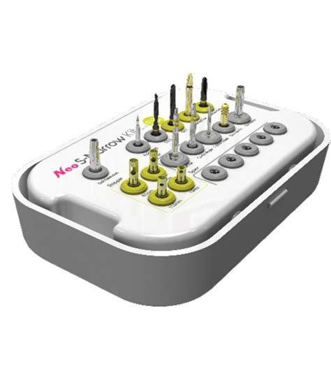 Kit Dinstruments Pour Implantologie Dentaire S Narrow Neobiotech