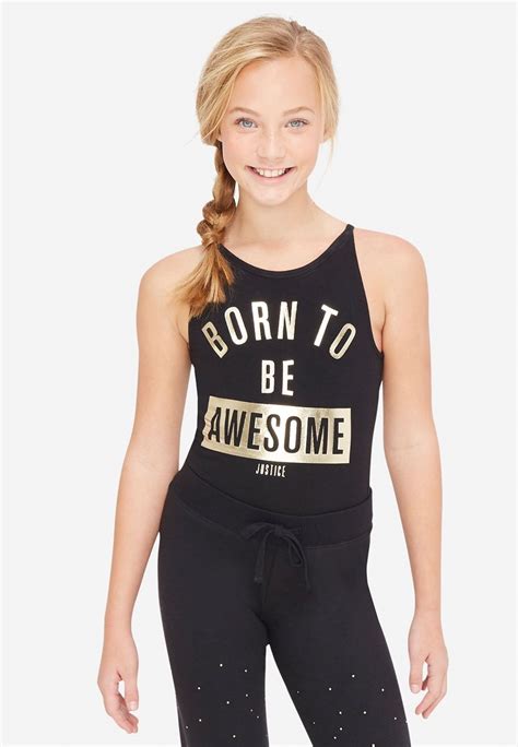 Born Awesome Bodysuit Original Price 1990 Available At Justice