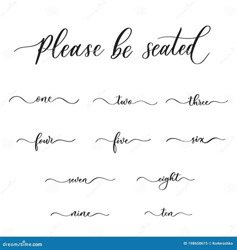 Please Be Seated Stock Illustrations 2 Please Be Seated Stock