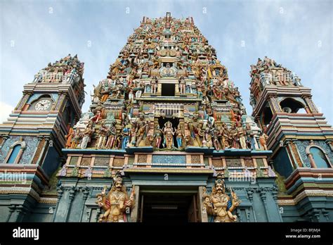 Hindu Sri Sivasubramaniya Swamy Temple Colombo Sri Lanka Stock Photo