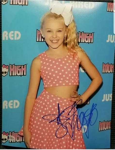 Jojo Siwa Signed Autographed Dance Moms Nickelodeon 11x14 Photo