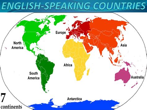 English Speaking Countries презентация онлайн