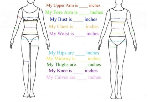 These women have overall curved body with good size breast, large buttocks, and curved hips and. Fillable/Printable weekly body measurement chart to follow ...