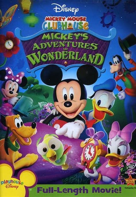 Mickeys Adventures In Wonderland Dvd