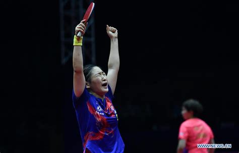 Liu Shiwen Wins Women S Singles Gold At 2019 Ittf Women S World Cup Xinhua English News Cn