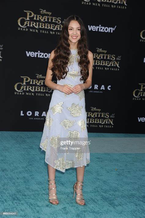 Actress Olivia Rodrigo Arrives At The Premiere Of Disneys Pirates