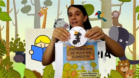 Hora da história Primeiro dia de aula na Floresta YouTube