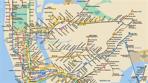 Map Of New York Subway Map