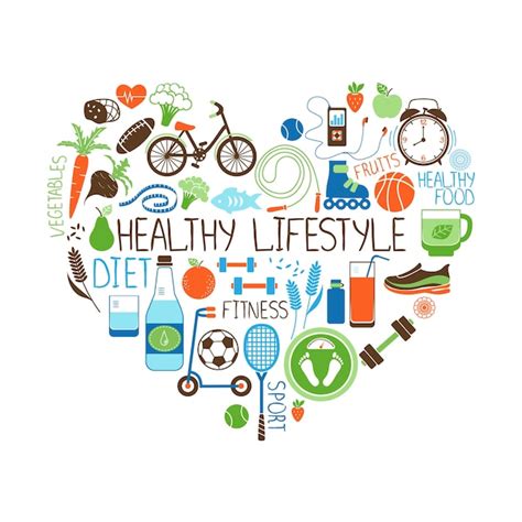 Healthy Lifestyle Vectors And Illustrations For Free Download Freepik