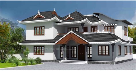 Evens Construction Pvt Ltd 2967 Sqft Kerala Traditional House