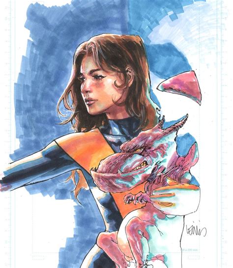 Kitty Pryde And Lockheed From Girls Gone Geek Kitty Pryde Comic Art