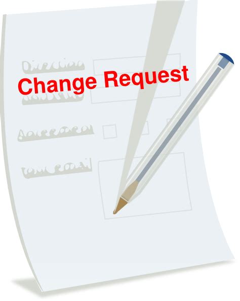 Change Request Form Clip Art At Vector Clip Art Online