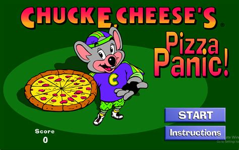 Chuck E Cheeses Pizza Panic Cec Entertainment Free Download
