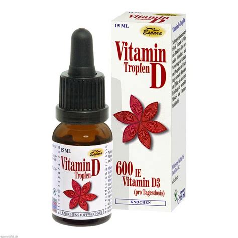 Vitamin d tropfen und vitamin d öl: VITAMIN D TROPFEN (15 ml) Preisvergleich, PZN 1471575 ...