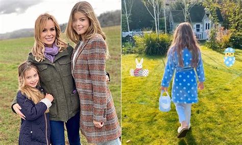 Amanda Holdens Daughter Hollie Proudly Shows Off Easter Chocolate Bunny And Its Huge