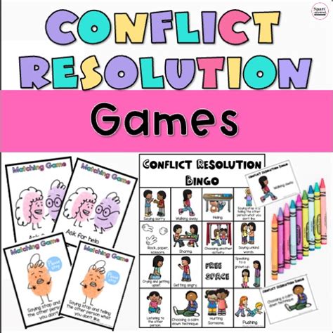 conflict resolution games for preschoolers made by teachers