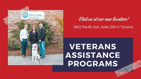 Veterans Assistance Programs Pierce County Wa Official Website