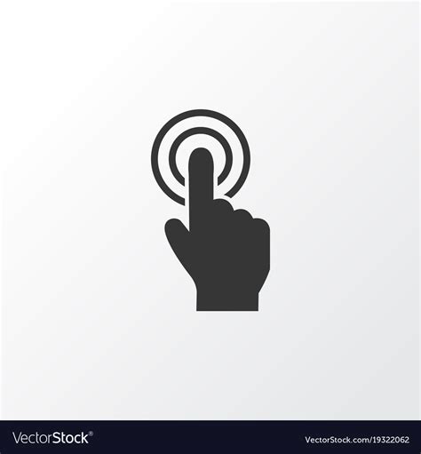 Touchscreen Icon Symbol Premium Quality Isolated Vector Image