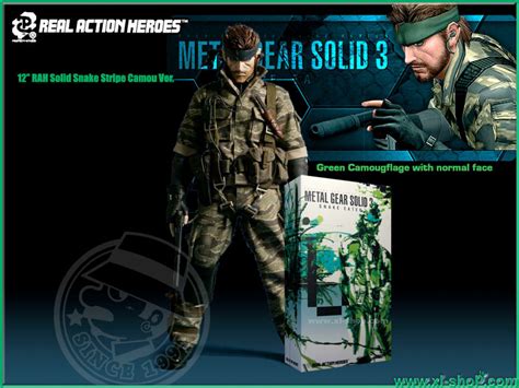 Metal Gear Solid Naked Snake Tiger Stripe Ver Rah