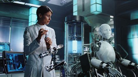 La película Yo, robot - el Final de