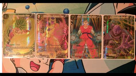 Dragon ball super card game secret rare. DRAGON BALL SUPER CARD GAME 1 CASE/288 PACKS GALACTIC BATTLE UNBOXING - YouTube
