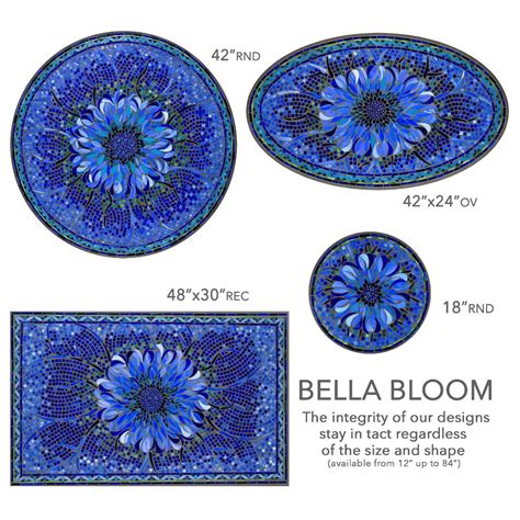 Bella Bloom Mosaic Table Tops Neille Olson Mosaics Iron Accents