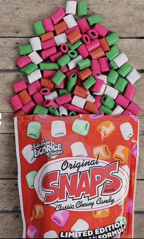 Snaps Licorice Candy 3pk Candyland Store