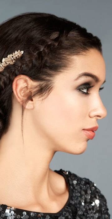 Perfect Holiday Hairstyles Grecian Goddess Updo