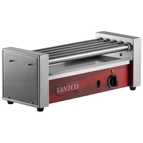 Avantco Rg1812 12 Hot Dog Roller Grill With 5 Rollers 120v 430w