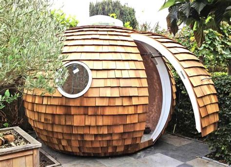 Spherical Eco Friendly Pod Is The Perfect Backyard Workplace