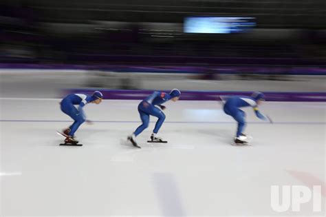 Photo Finals Of Womens 500m Speed Skating At The 2018 Pyeongchang